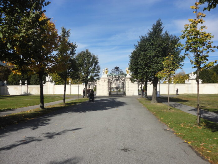 Gates, Schloss Belvedere, Belvedere Castle, Wien, Austria, Österreich, Österrike
