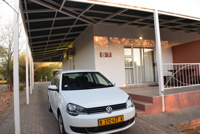 Namibia, Arebbusch Travel Lodge, Avis, Car, Parking
