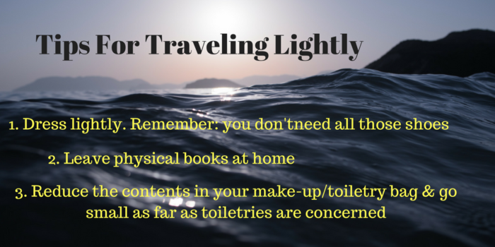 traveling lightly
