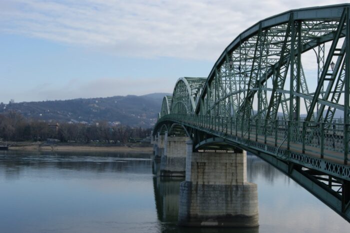Mária Valéria Bridge, Štúrovo, Slovakia, Esztergom, Hungary