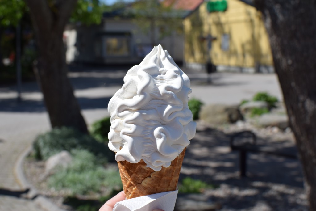 Mjukglass, Soft Ice Cream, Trosa, Sweden