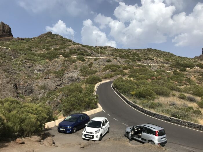 Driving on Tenerife