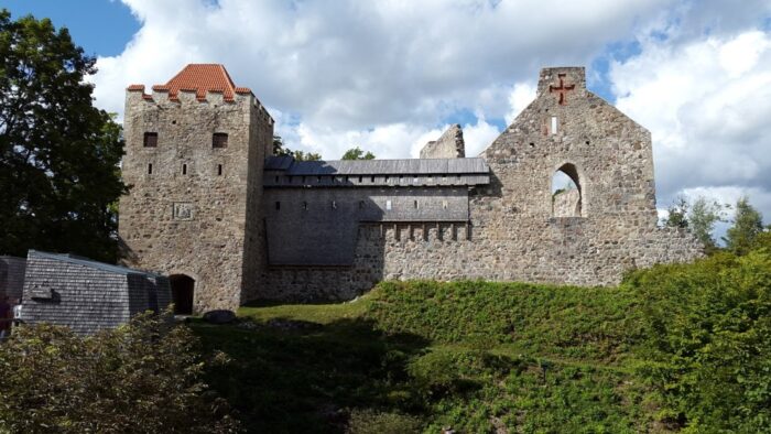 Sigulda medieval Castle, Latvia, Teutonic Order