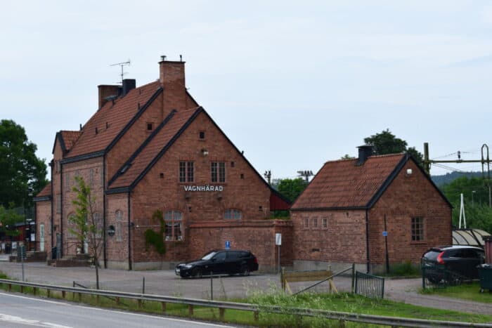 Vagnhärad, Sweden, Tågstation, Sverige