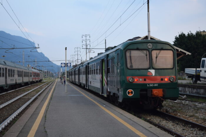 Lake Como, Italy, Train, Tåg