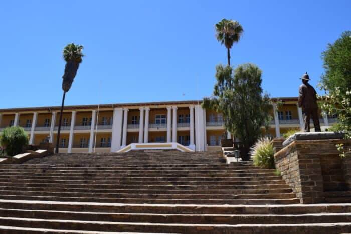Parliament Gardens, Lizard, Windhoek, Namibia, Namiibia