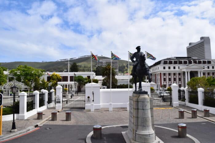 Hop-On Hop-Off buses, Cape Town Yellow Downtown Tour, Castle of Good Hope, Cape Town, South Africa