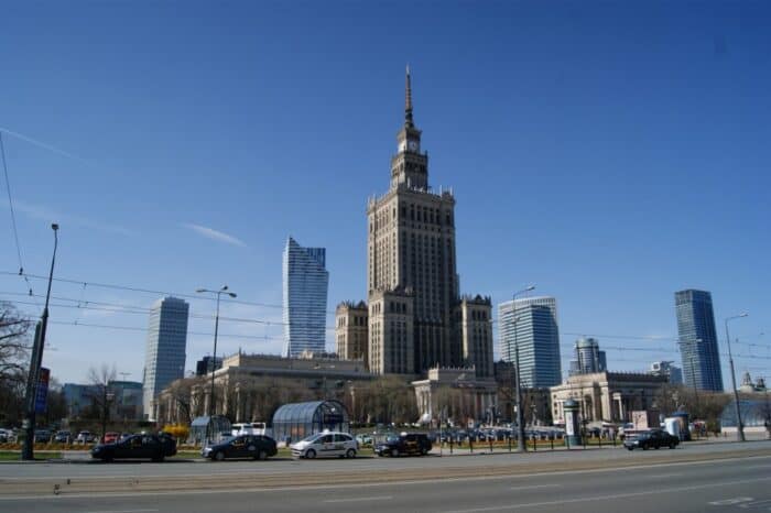 Joseph Stalin Palace of Culture and Science, Warsaw, Warszawa, Poland, Polska, Polen, 2014