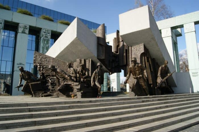 Warsaw Monument to Insurgents, Pomnik Powstania Warszawskiego 1944, Warsaw, Warszawa, Poland, Polska, Polen, 2014
