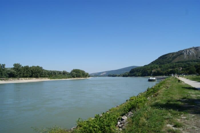Danube, Hainburg an der Donau, Austria, Österrike, 2013