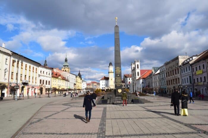 Banská Bystrica, Slovakia, Slovensko, Námestie SNP