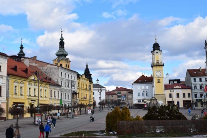 Banská Bystrica, Slovakia, Slovensko, Námestie SNP