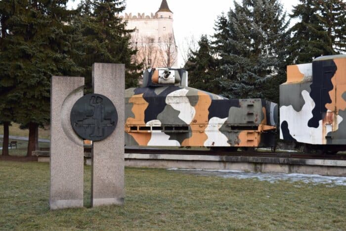 Armored Train Hurban, Zvolen, Slovakia, Pancierový vlak Hurban