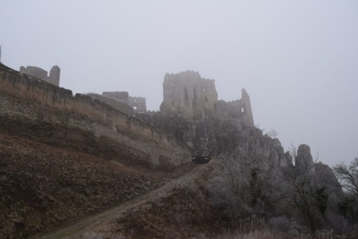 Beckov Castle, Beckovský hrad, Slovakia,