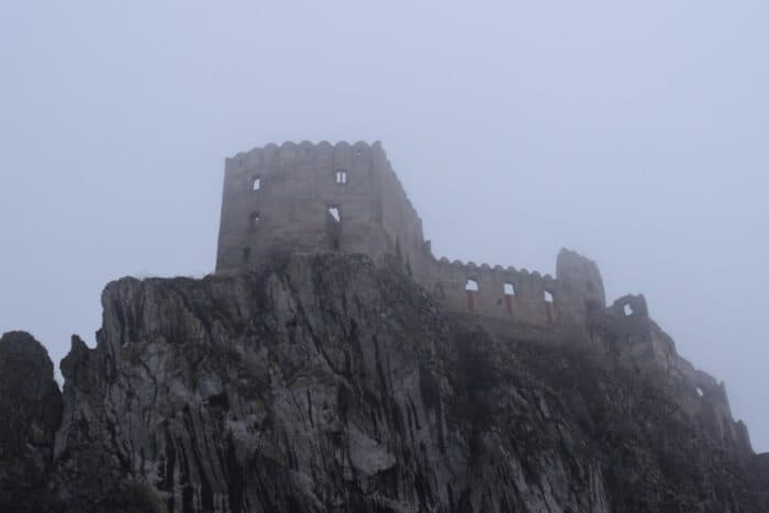 Beckov Castle, Beckovský hrad, Slovakia,