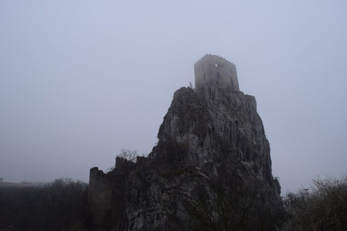 Beckov Castle, Beckovský hrad, Slovakia,