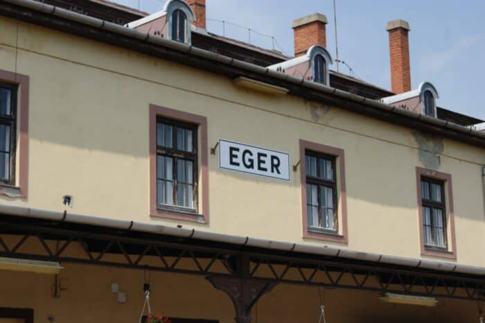 Train Station, Eger, Hungary, 2013