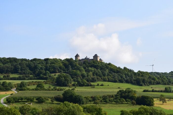 Château de Malbrouck, Malbrouck Castle, Manderen, France