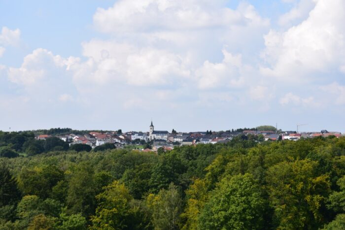 Orscholz, Aussichtspunkt Cloef, Saarschleife, Germany