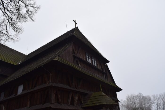 Hronsek, Exploring Slovakia, Articular wooden church of Hronsek, Artikulárny drevený kostol Hronsek