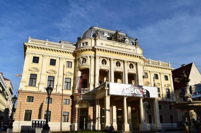 Old Slovak National Theater, Bratislava, Slovakia