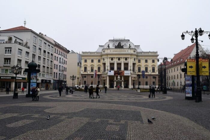 Old Slovak National Theater, Bratislava, Slovakia