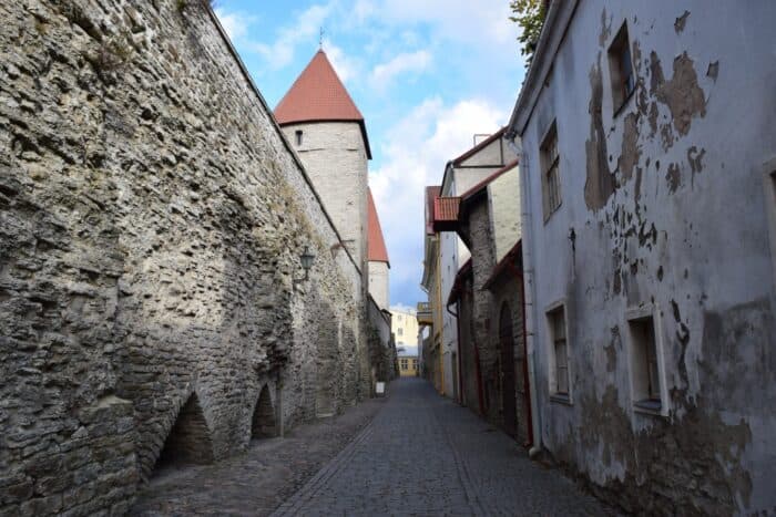 Vanalinn, Old Town, Tallinn, Estonia, City Wall
