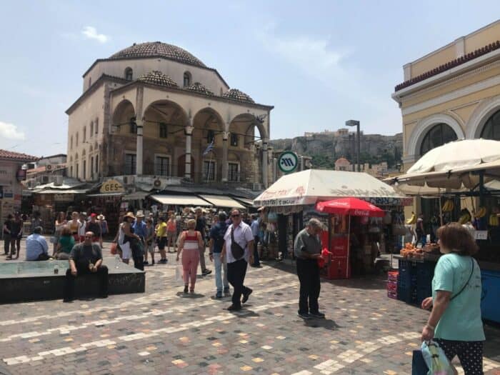 Visiting Athena, Athens, Greece