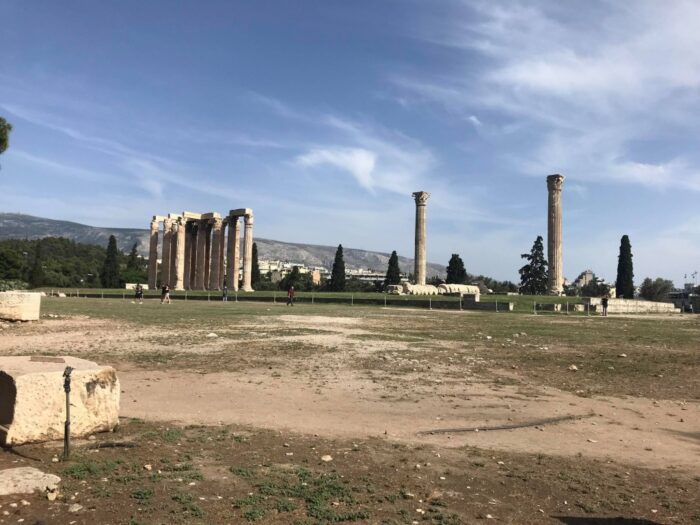 Visiting Athena, Athens, Greece, Temple of Olympian Zeus, Ναός του Ολυμπίου Διός, Olympieion