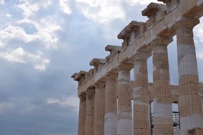Sights in Athens, Greece, Acropolis