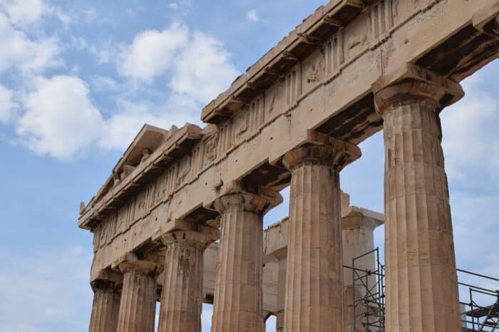 Sights in Athens, Greece, Acropolis