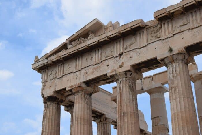 Sights in Athens, Greece, Acropolis