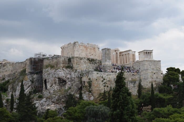 Sights in Athens, Greece, Acropolis