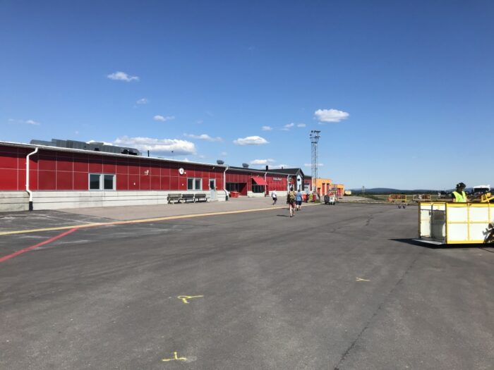 Kiruna Airport, Lapland, Sweden