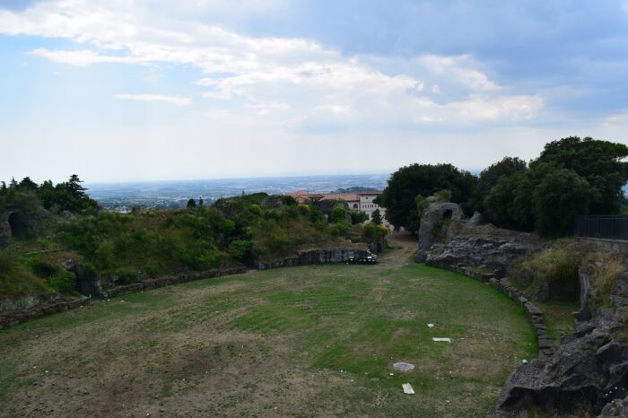 Albano Laziale, Italy, Amphitheater of Albano, Anfiteatro Romano