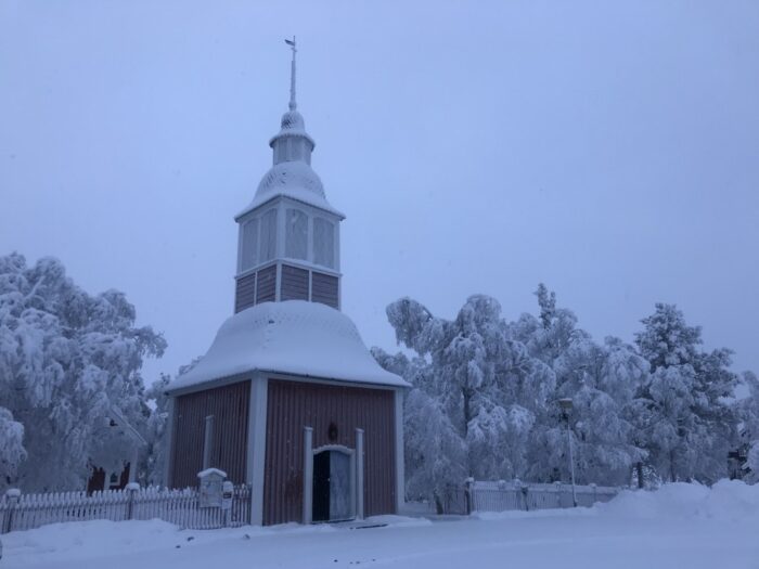 Jukkasjärvi, Lappland, Sweden, Church