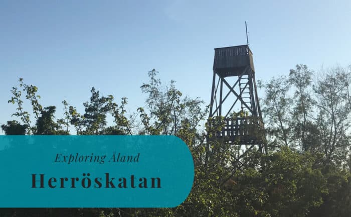 Herröskatan, Exploring Åland