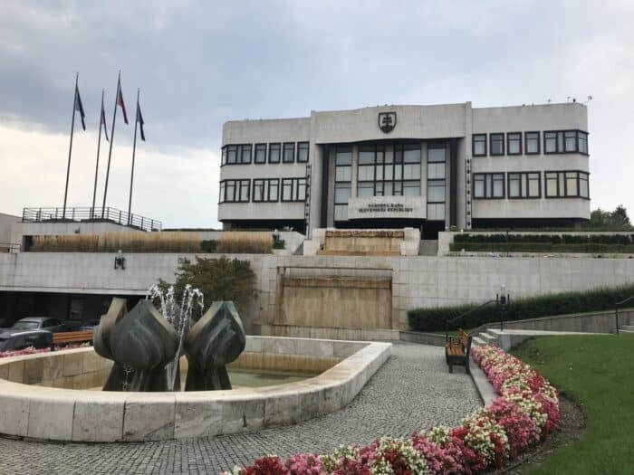 Bratislava, Slovakia, National Council of The Slovak Republic, Národná rada SR