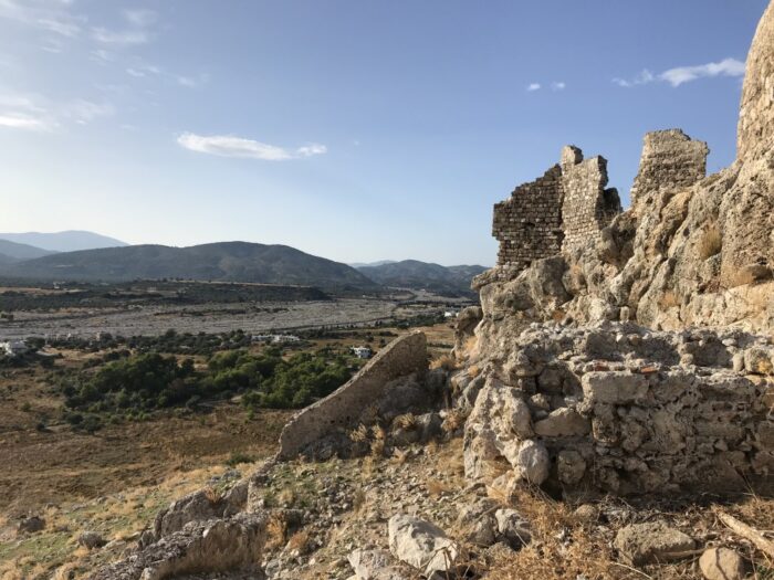 Feraklos Castle, Rhodes, Greece