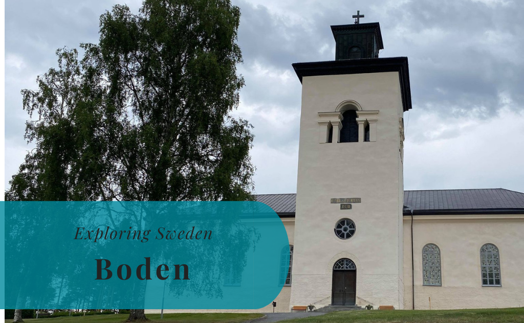 SWEDEN  Rödbergsfortet - The fortress of Boden!