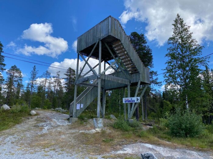 Storuman, Lappland, Sweden, Utsikten, Utsiktstorn