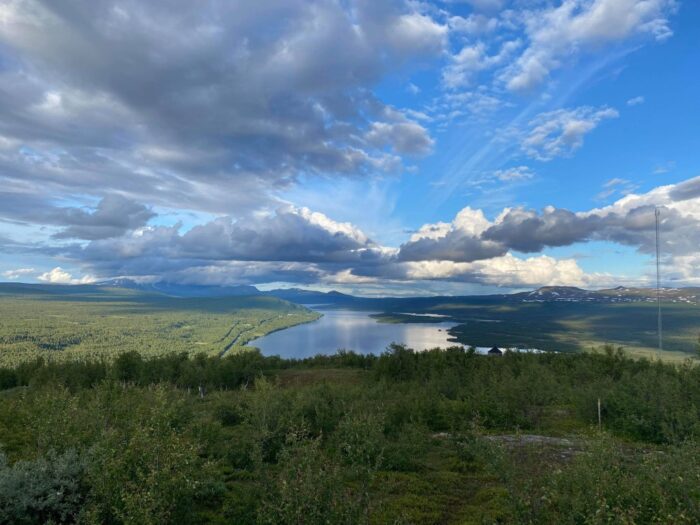 Klimpfjäll, Lappland, Sweden, Kultsjön