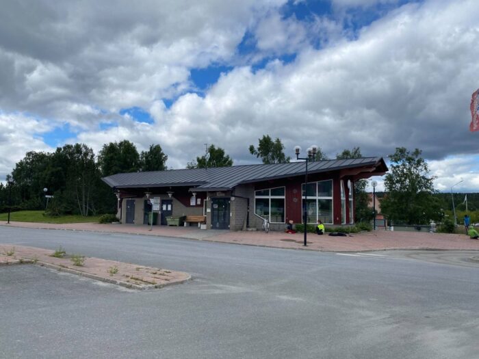 Svenstavik, Jämtland, Sweden, Svenstavik centrum station, Resecentrum