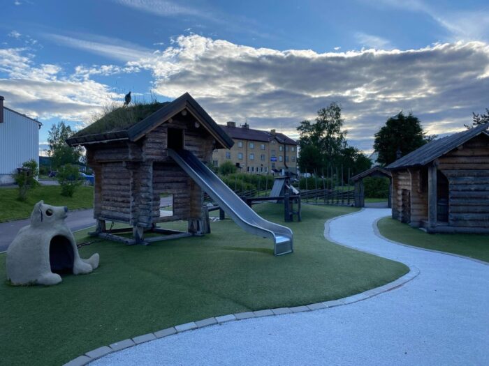 Malung, Dalarna, Sweden, Playground