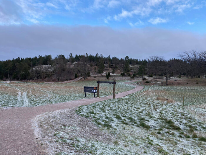 Bergs Gård, Västerljung, Sweden, Ekhagens Naturstig, Nature Path, Walking