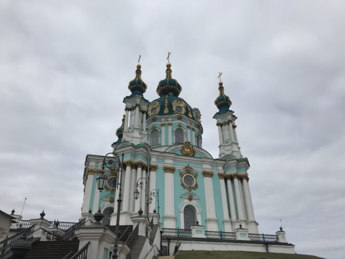 Kiev, Ukraine, St. Andrew's Church, Андріївська церква