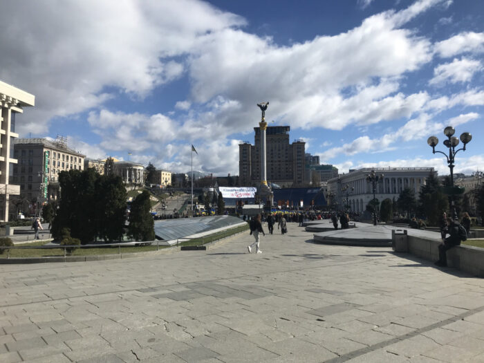 Kiev, Ukraine, Independence Square, Maidan Nezalezhnosti, Майдан Незалежності