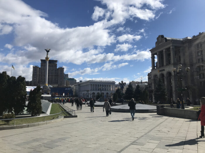 Kiev, Ukraine, Independence Square, Maidan Nezalezhnosti, Майдан Незалежності