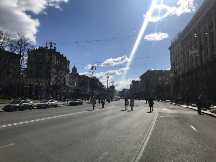 Kiev, Ukraine, Khreschatyk Street