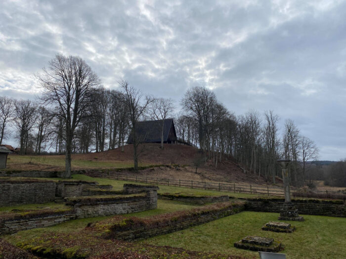 Varnhem, Västergötland, Sweden, Monastery Ruins